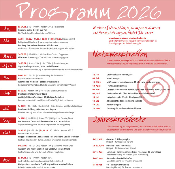 Programm 2026